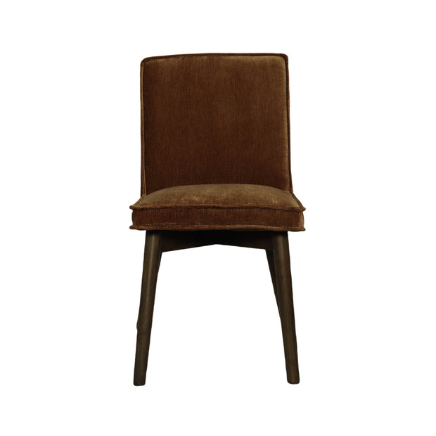 Franklyn Dining Chair - Distressed Velvet Bronze