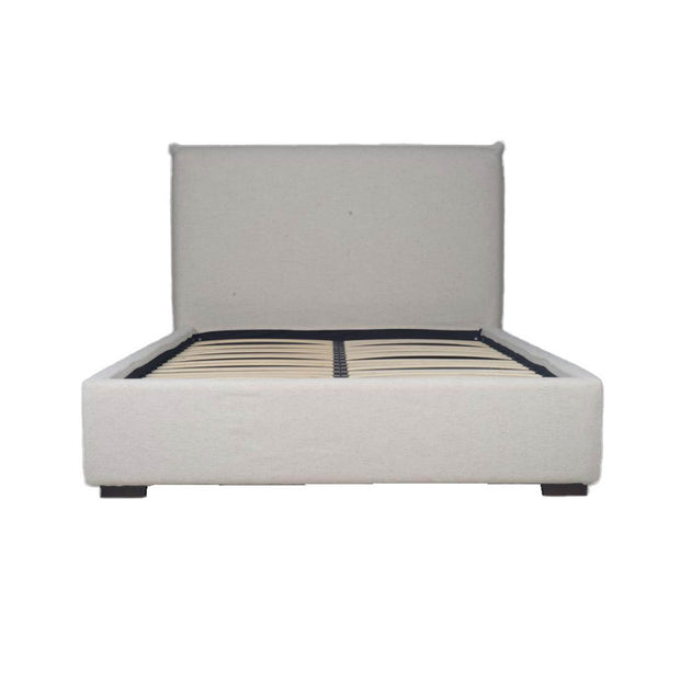 Allure Storage King Bed - Maya Oatmeal
