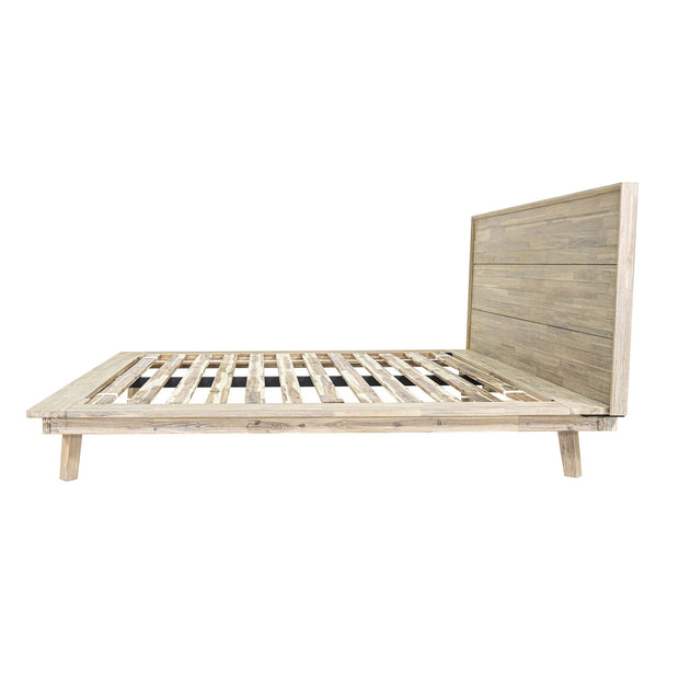 Gia King Bed - Light Driftwood