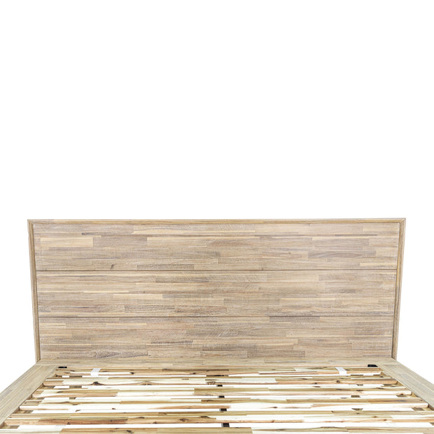 Gia King Bed - Light Driftwood