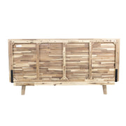 Gia King Bed - Light Driftwood