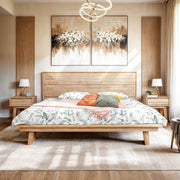 Gia Queen Bed - Light Driftwood