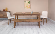Gia Extension Dining Table - Warm Pecan