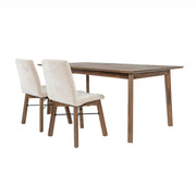 Gia Extension Dining Table - Warm Pecan