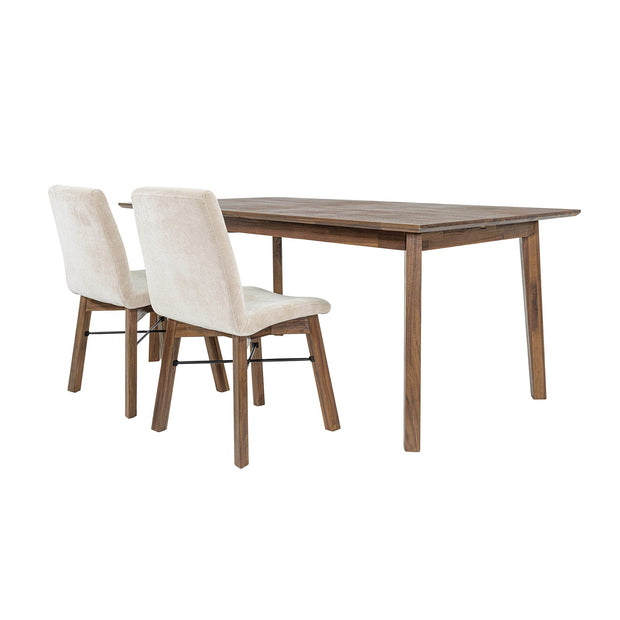 Gia Extension Dining Table - Warm Pecan