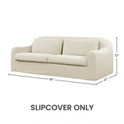 Harper Slipcover Only - Linen Ivory