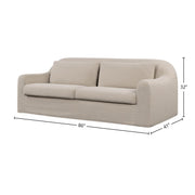 Harper Slipcover Sofa - Linen Malt