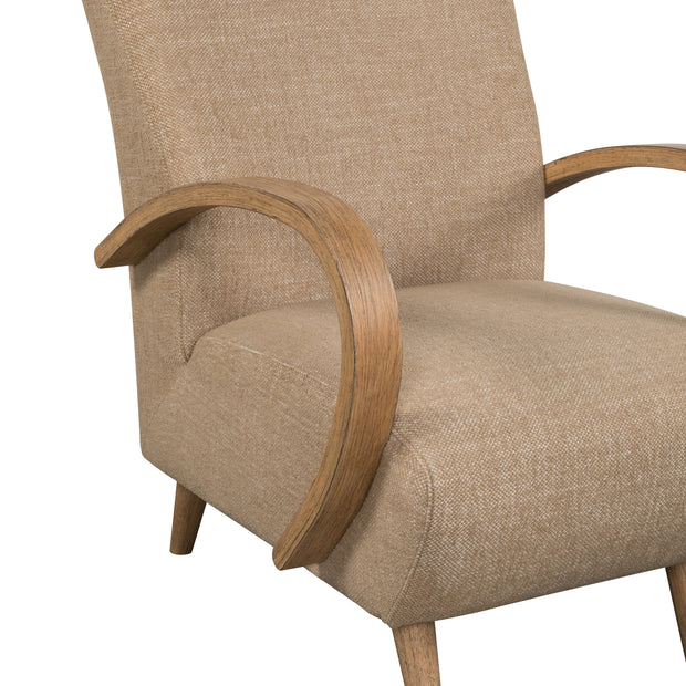 Louis Club Chair - Textured Honey