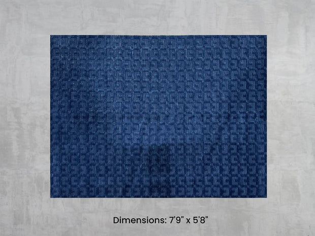 Namaste Rug -  Blue 7'9" x 5'8"