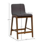 Remix Counter Stool - Grey