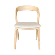 Rotondo Dining Chair - Natural Frame