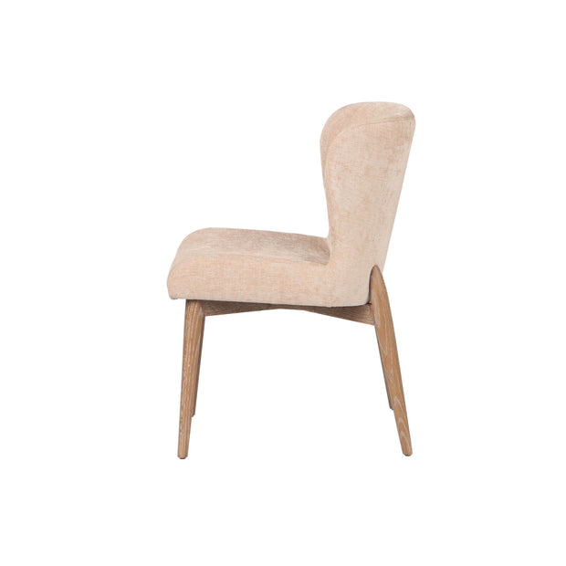 Uffizi Dining Chair - Champagne Chenille