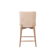 Uffizi Counter Stool - Champagne Chenille