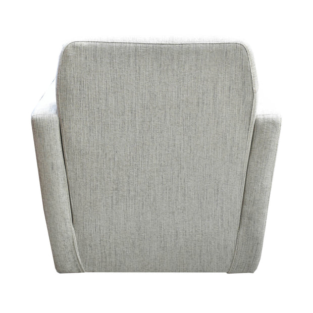 Cooper Swivel Club Chair - Woven Linen